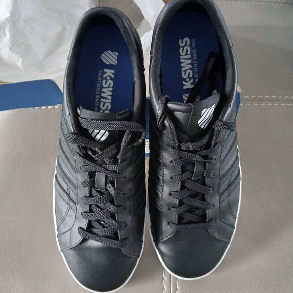 KSWISS Belmont So Black Like new - Picture 1 of 5